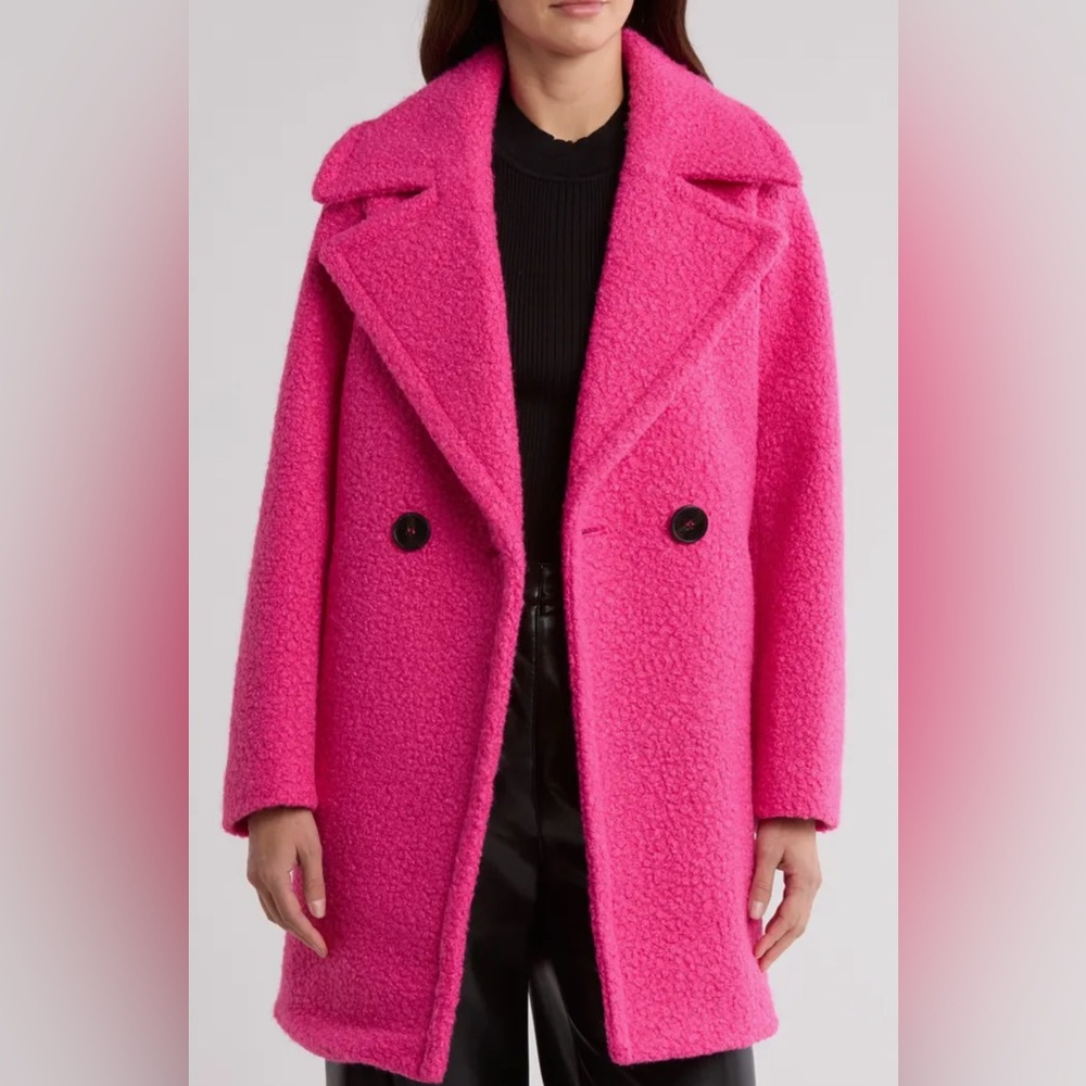 NWT 
NVLT Bouclé Double Breasted Coat from Nordstrom